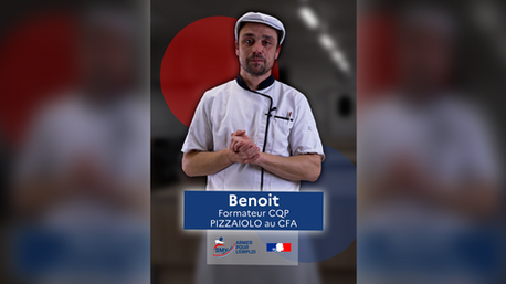 SMV La Rochelle - Benoit formateur CQP PIZZAIOLO